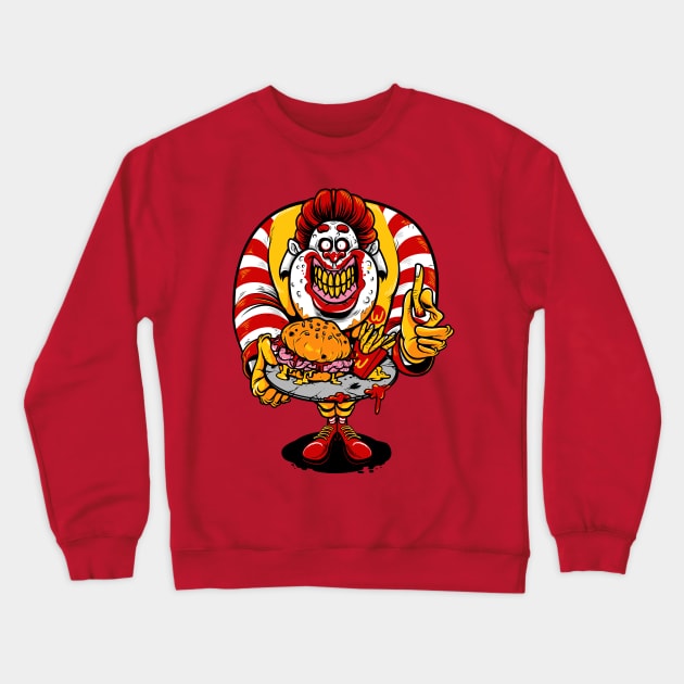 Wack Donalds Crewneck Sweatshirt by Kensuke